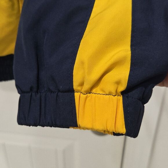 Russell Athletic Mens Navy/Gold Vintage Windbreaker, Size MEDIUM - Picture 5 of 8